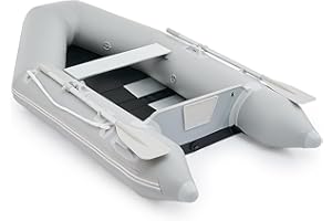 DARTMOOR Bote Hinchable para Adultos Barca Hinchable para Pesca Bote Inflable con Remo