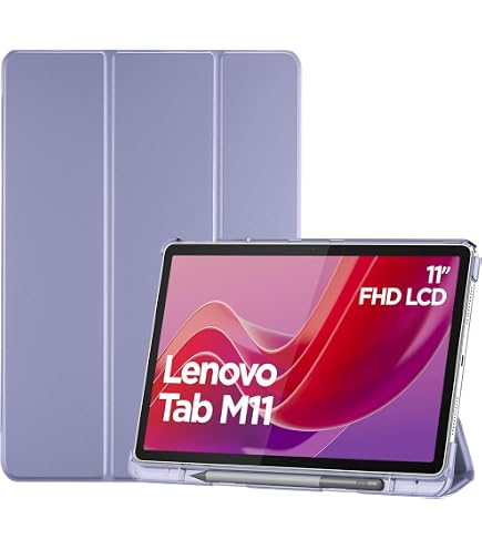 Rostsant PU Leder Hülle Für Lenovo Tab M11 Plus/K11 Plus - Schutzhülle Mit Magnetverschluss, Ständerfunktion & Kartenschlitzen