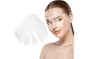 NUENEN Visera Cara Transparente para Microblading Maquillaje Permanente Extensión Pestañas Catarata Ojos Cuidado Posterior de Blefaroplastia de Párpados Protector Ojos Cara Ducha Suave, 30 Piezas