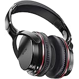TROND Bluetooth V4.2 Headphones Wireless Headsets with Mic Over Ear, Lightweight, 30H Playtime, APTX Low Latency, LED Codec I
