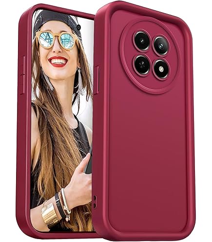 XINYEXIN Custodia In Silicone Per Realme 12 Plus 5G / 12 4G - Design Onda Carino Antiurto Con Bordo Rialzato - Nero