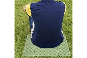 Focket Tappetino da Trekking, Imbottitura in Schiuma Portatile, Materiale XPE per Pinic per Alpinismo