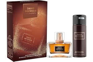 David Beckham Intimately Giftset For Him including Eau de Toilette 75ml and Deodorant Body Spray 150ml