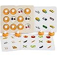 AYEBIA Wooden Memory Matching Game | Wooden Memory Chess Board Game | Single or Multiplayer Function | Kid Puzzle Game | Tile Game Animals 12 Search Game as a Set Puzzle for Children from 3 Year