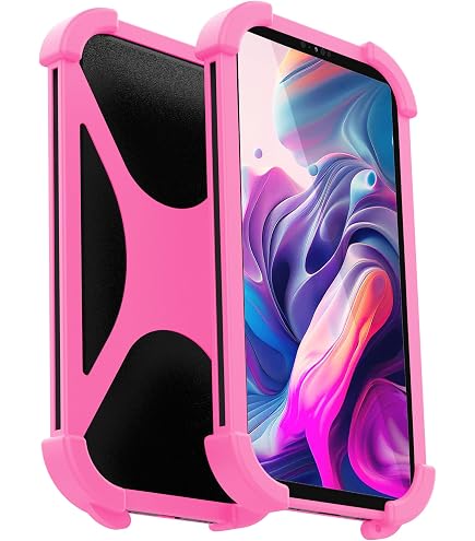 Étui De Tablette ASUS MeMO Pad 7 ME176CX 7" - Modèle UniGrip En Rose Vif, Marque Cush Cases, Neuf Sous Blister | Protection Avec Prise En Main Ergonomique