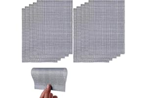 FADBUDS 10 Piezas Cinta para Reparar Mosquiteras, Parches De Adhesiva Fibra De Vidrio Fuerte Reparación Repuestos, Malla Alambre Fino Autoadhesivos para Reparar Puertas Ventana Pantalla 130 X 180 mm
