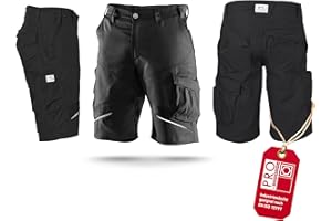 KÜBLER Workwear ACTIVIQ Shorts | Arbeitsshorts Herren | Kurze Arbeitshose | Workwear Herren | Arbeitskleidung für Handwerk & BAU | Einsatzhose mit Taschen | Arbeitshose kurz | Oeko-TEX®