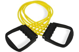 ‎DEUSER Deuser Expander Original mit Griffen, seit über 50 Jahren in Deutschland gefertigt, Aus Naturlatex, Für Krafttraining, Fitness, Sport, Klimmzüge, Yoga