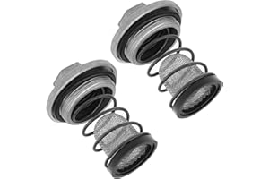 VGOL Lot de 2 raccords à vis de vidange d'huile moteur pour moto GY6 50 cc 150 cc ATV Go Kart Cyclomoteur Scooter