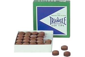 WINSPORT Triangel attacco cuoio, stecca da biliardo, taglia: 12 mm