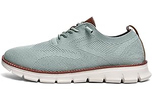 RUFONE Breeze Schuhe für Herren, Oxfords, Schnürschuhe, leicht, lässig, Wanderschuhe, bequeme Anzugschuhe für Herren, Wearbreeze, Urban Schuhe für Herren, Netzstoff, Business-Schuhe