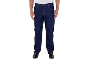 Marina del Rey Jeans Hommes Grande Taille avec Taille élastique Peter