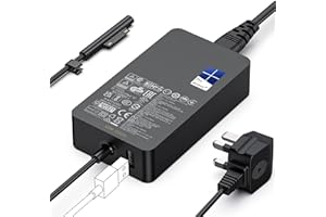 LEGAOMAY Surface Charger,65W Microsoft Surface Pro Charger for Surface Pro 3/4/5/6/7/7+/8/9, Surface Laptop 1/2/3/4/5, Surface Go 1/2/3, Surface Laptop Go 1/2/3, Surface Book 1/2/3, Surface Laptop Studio