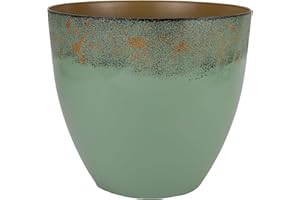 The HC Companies Planter, Resin, Seafoam