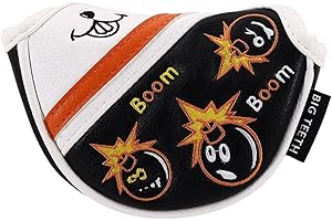 BIG TEETH Housse de Protection pour Putter de Golf - Fermeture magnétique - pour Club de Golf Scotty Cameron Taylormade Odyssey Club