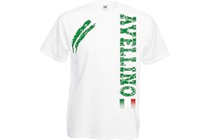 Vestipassioni t-Shirt Avellino Maglietta Ultras Tifosi Anche per Bambini