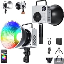 NEEWER HB80C Luce Video LED RGBWW 80W con Batteria 72Wh e Ricarica Rapida PD 100W, Attacco Bowens, CCT 2500-7500K, Luminosità 10400lx/m, 18 Effetti Illuminazione per Studio, Fotografia e Videografia NEEWER HB80C Luce Video LED RGBWW 80W con Batteria 72Wh e Ricarica Rapida PD 100W, Attacco Bowens, CCT 2500-7500K, Luminosità 10400lx/m, 18 Effetti Illuminazione per Studio, Fotografia e Videografia