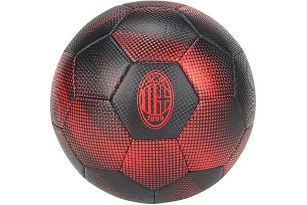AC Milan Ballon de Football, pour Jouer et s'Entraîner, Produit Officiel