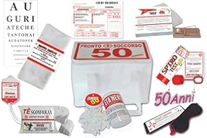 BOMBO Pronto Soccorso Per Compleanno 50 anni