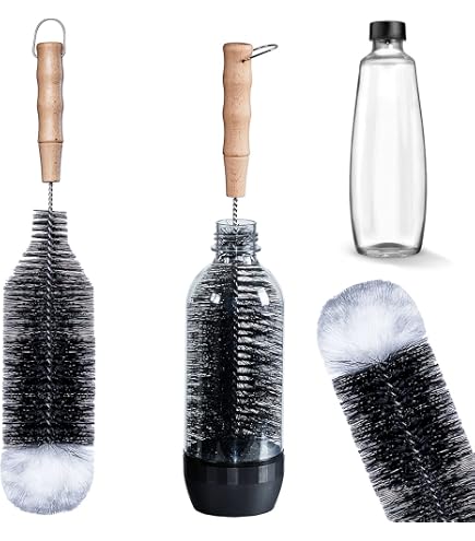 5-teiliges Flaschenbürsten Set Für Sodastream – Perfekt Für Glas- & Plastikflaschen