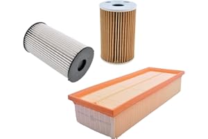 WLW XtremeAuto Service XASK5 Caddy Van 1.6 TDI Oil Air Fuel Filter Service Kit,Diesel + Other Makes
