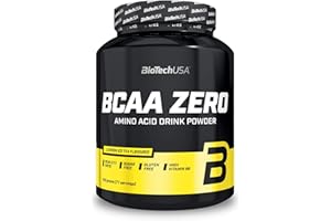 BioTechUSA BCAA Zero - Aminoacidi Essenziali in Polvere | 6g di BCAA con L-Leucina Istantanea | Vegan | Senza Zucchero, Senza Lattosio, Senza Glutine, 700 g, Tè freddo al limone