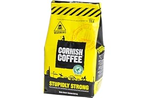 CORNISH TEA & CORNISH COFFEE Cornish Coffee, Stupidly Strong Ground Coffee (227g)