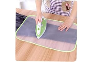 Casecover 1pc Filet De Protection Net De Repassage Tissu Protège Planche À Repasser Couverture Contre Pad De Repassage Tissu en Appuyant sur La Garde Couleur Aléatoire