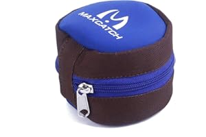 MAXIMUMCATCH Maxcatch 2 PCS Fly Fishing Reel Pouch, Neoprene Conventional Fishing Reel Cover/Case (Fly Reel Cover-Zipper 2PCS)