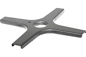 K&H Gasherdkreuz, Gas Aufsatz, 140mm, Matt, EKS140