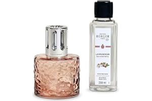 Maison Berger Mirage Nude Shepherd-lampa med Sweet Home Refill 250 ML - kataly för parfym och luftrening - elegant dekoration