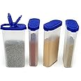 Mahaware Modular Wonder Spice Shaker and Sprinkler Set, 425ml, Set of 4, Blue