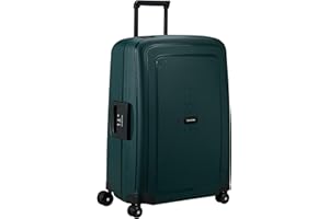 Samsonite S'Cure - Spinner M, Bagaż podręczny, 69 cm, 79 L, Zielony (Dark Teal)