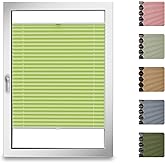 StoffTex Wabenplissee I nach Maß zum Bohren I Doppelplissee I Thermoplissee Blickdicht für Fenster & Tür I Verdunklungplissee