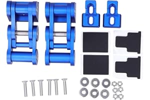 Akozon Kit De Pestillos Del Capó Del Coche Pestillo Del Capó Del Motor cerradura De La Cubierta kit De Hebilla De Cubierta De Bloqueo para Jeep Wrangler JK 2 Puertas Y 4 Puertas Ilimitadas(azul)