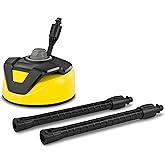 Karcher T-Racer T 5 Y&uuml;zey Temizleyici (Su Sı&ccedil;ramasına Karşı Koruma, B&uuml;y&uuml;k Y&uuml;zeyler i&ccedil;in, Iki D&uuml;z P&uuml;sk&uuml;rtme Başlığı, Dikey &Ccedil;al