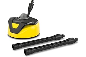 Kärcher T 5 T Racer Patio Cleaner for High Pressure Washers Original Accessory, Twin Jet Rotating Arm, Ergonomic Surface Clea