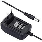 TOBWOLF AC Power Supply Adapter 50/60 Hz, 4 ft Power Cable, AC 100 V-240 V to DC 12 V 2 A 24 W Transformer, Universal Convert