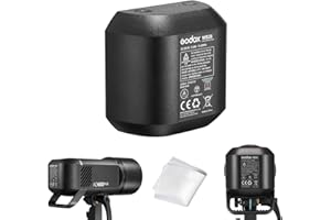GODOX WB26 WB26A Akku für AD600Pro II AD600Pro【Aktualisierte Version】 Wiederaufladbarer Li-Ion Ersatzakku, DC 28,8V 2,6Ah 74,88Wh – Auch kompatibel mit Flashpoint XPLOR 600PRO II und XPLOR 600PRO