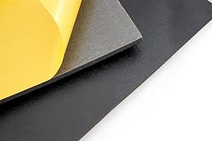ALUBUTYL-KAUFEN.DE DSM DSM-Matte Dämmschaummatte (2 x 1000x500x11mm) selbstklebend Motorhaube Motorraum Schallschutzverkleidung Schaumstoffmatte Schaumstoff DSM Dämmschaummatten Noppenschaum Akustikschaum Schallisolierung Schallabsorber Dämmung Schallakustik