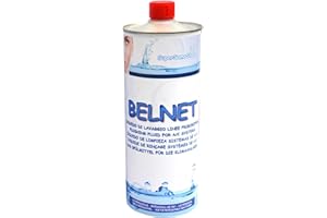 SuperSamaStore Detergente Sgrassante Per Circuiti Frigoriferi Belnet, Liquido Lavaggio Linee Frigorifere Professionale, Flacone 1 Litro