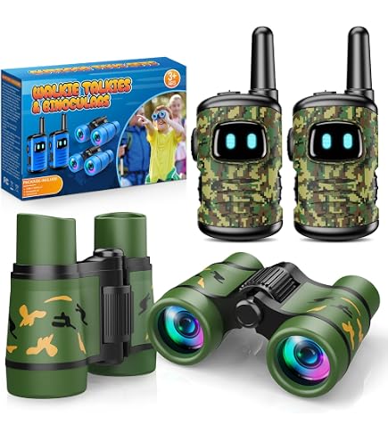Talkie-Walkie Enfant Design Bat (Chauve-souris) - Portée 600m, Yeux Lumineux - Jouet Garçon 3-10 Ans - Cadeau Anniversaire