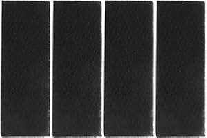 RIYBYDS 4 PCS Filtres en Charbon Actif, Iltre litière Chat Anti Odeur, Adaptés aux Poubelles de Cuisine, Composteurs, Bacs à Litière pour Chats, Absorption Maximale des Mauvaises Odeurs