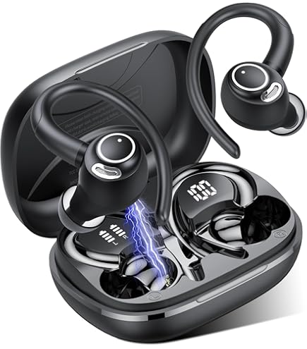 Auricolare Bluetooth Singolo V5.3 Con 110 Ore Autonomia - HD CVC8.0, 4 Mic, IPX7 Impermeabile - Foto 6