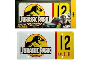 Jurassic Park - Replica di targa di Dennis Nedry - Doctor Collector