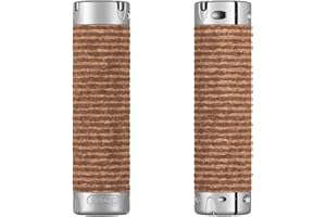 Brooks Plump Leather Grips (130+130mm) -Honey-New22 Guidoline Adulte Unisexe, Bronze, Standard