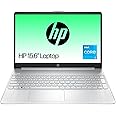 HP 15.6" Laptop | Intel core i3-1215U Processor | 4 GB RAM | 128 GB SSD | Intel UHD Graphics | FHD Display | Up to 7hrs battery | Win 11 | Dual Speakers | Natural Silver | 15s-fq5020sa