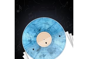 POJSIO 50 Pz. 12 Pollici Buste Carta Vinili 33 Giri Interne Antistatiche +AntiGraffio,3 Strati HDPE+Carta Buste Interne Dischi Vinile 33 Giri Custodia,Buste Vinile 33 Giri LP Cover Copri Protezione