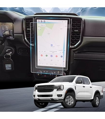 Pellicola Vetro Temperato Per Navigator Ford Ranger 2023-2024 - Protezione Schermo 10,1" - Foto 4