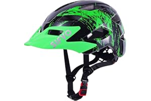 ‎SIFVO SIFVO Fahrradhelm Kinder Jungen und Mädchen 50-57cm, Kinder Fahrradhelm mit Abnehmbarem Visier Kinderhelm Multisport Helm Kinder Sicher und Komfortabel 5-14 Jahre